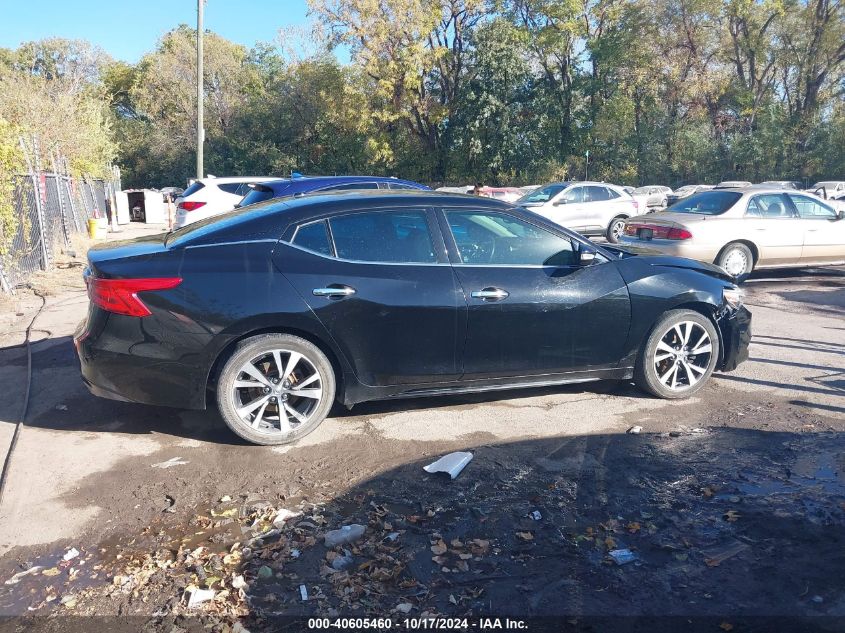 2016 Nissan Maxima 3.5 Platinum/3.5 S/3.5 Sl/3.5 Sr/3.5 Sv VIN: 1N4AA6AP0GC411574 Lot: 40605460