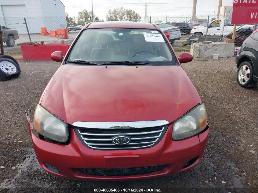 2009 Kia Spectra Ex VIN: KNAFE221495647494 Lot: 40605465