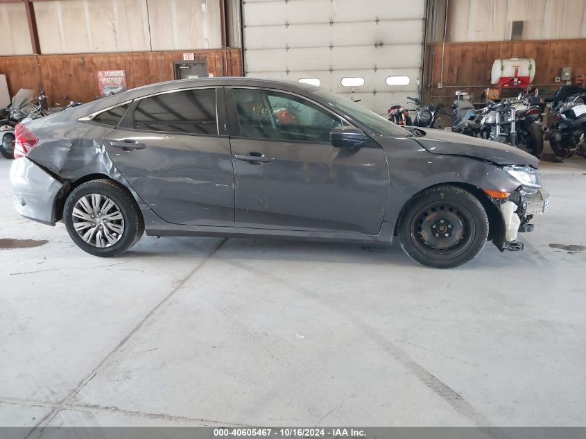 2018 Honda Civic Lx VIN: 19XFC2F58JE031862 Lot: 40605467