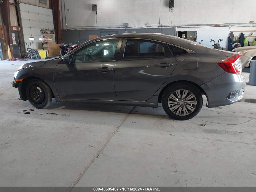 2018 Honda Civic Lx VIN: 19XFC2F58JE031862 Lot: 40605467