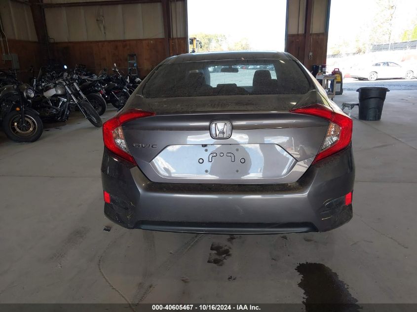 2018 Honda Civic Lx VIN: 19XFC2F58JE031862 Lot: 40605467