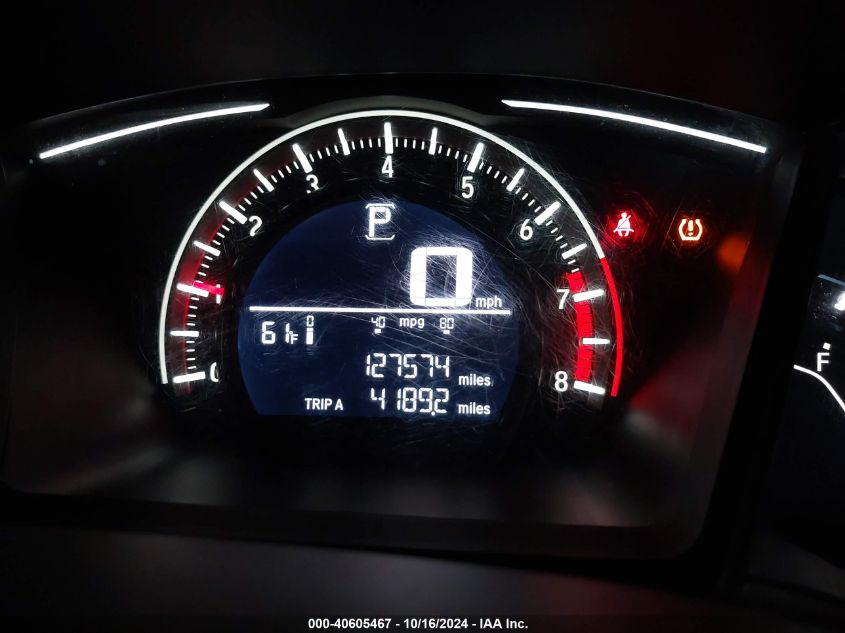 2018 Honda Civic Lx VIN: 19XFC2F58JE031862 Lot: 40605467