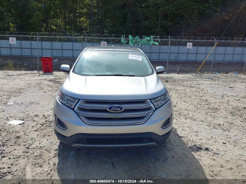 2015 Ford Edge Sel VIN: 2FMTK3J9XFBB07758 Lot: 40605474
