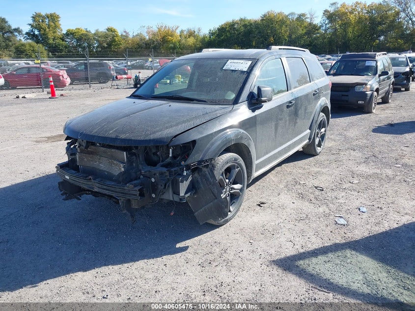 VIN 3C4PDDGG3JT516807 2018 DODGE JOURNEY CROSSROAD AWD