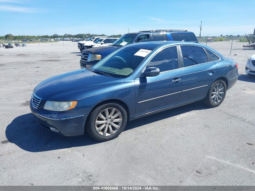 2009 Hyundai Azera Limited VIN: KMHFC46F99A387347 Lot: 40605486