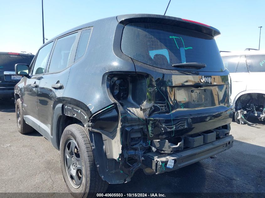 2015 Jeep Renegade Sport VIN: ZACCJAAH1FPC21341 Lot: 40605503