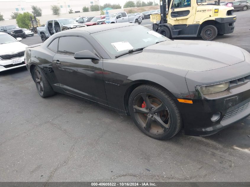 2014 Chevrolet Camaro 2Lt VIN: 2G1FC1E39E9228692 Lot: 40605522