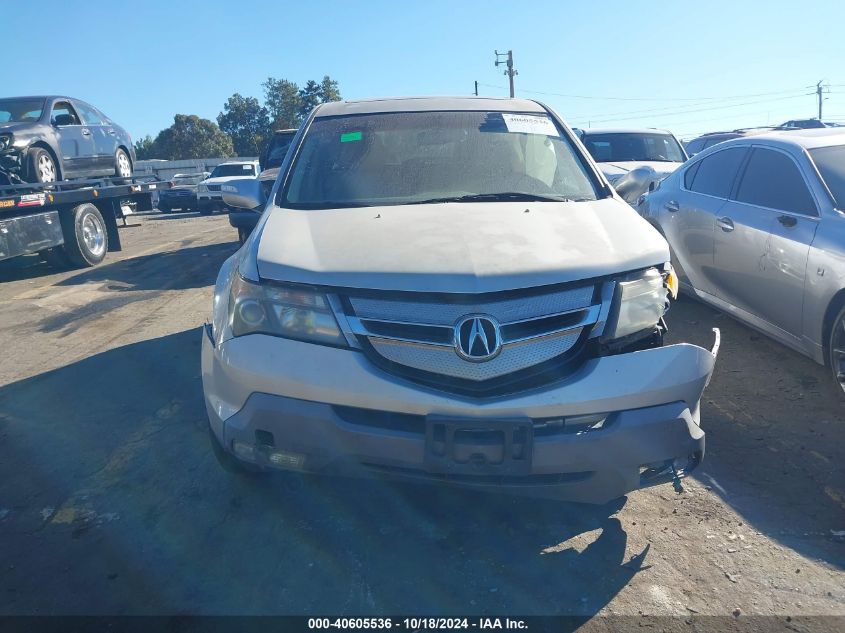 2009 Acura Mdx VIN: 2HNYD28249H518348 Lot: 40605536