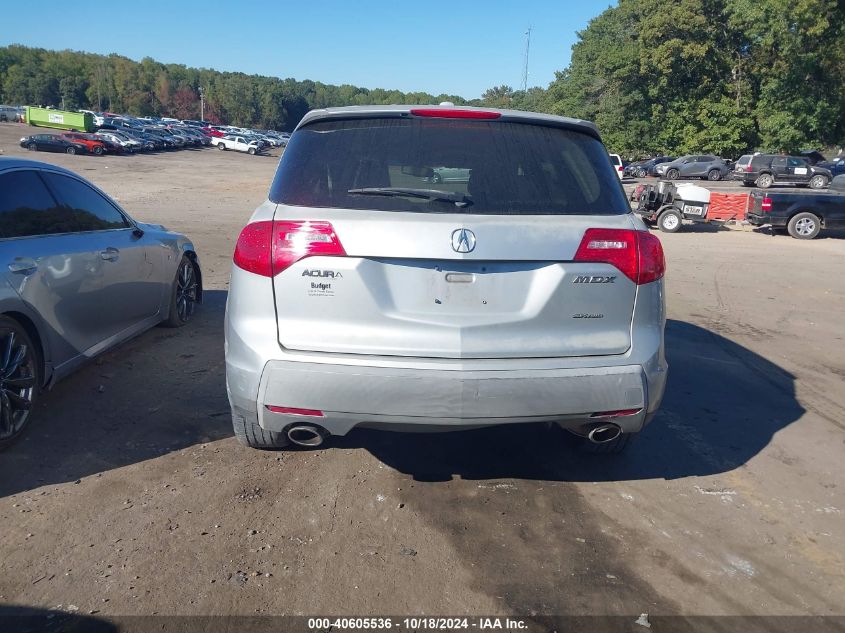 2009 Acura Mdx VIN: 2HNYD28249H518348 Lot: 40605536