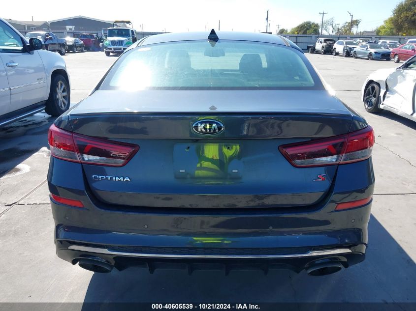 2019 Kia Optima S VIN: 5XXGT4L34KG325870 Lot: 40605539