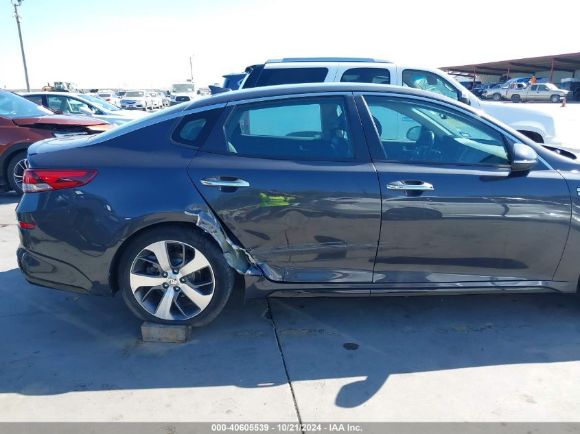 2019 Kia Optima S VIN: 5XXGT4L34KG325870 Lot: 40605539