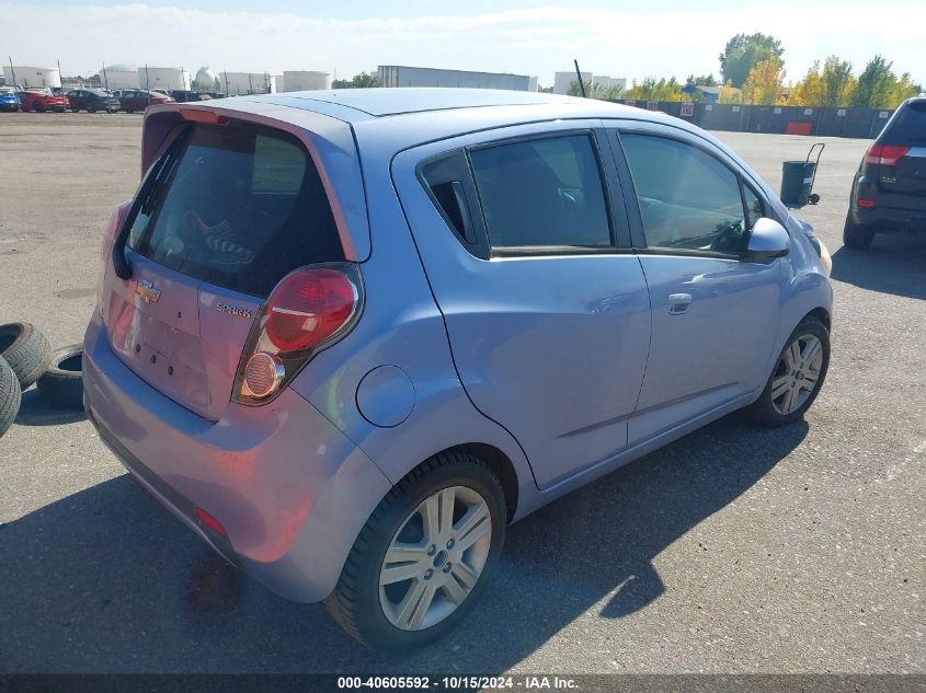 2014 Chevrolet Spark 1Lt Auto VIN: KL8CD6S97EC532683 Lot: 40605592