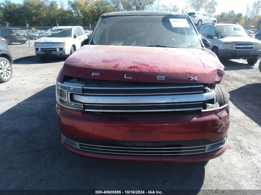 2013 Ford Flex Limited VIN: 2FMGK5D88DBD20530 Lot: 40605595