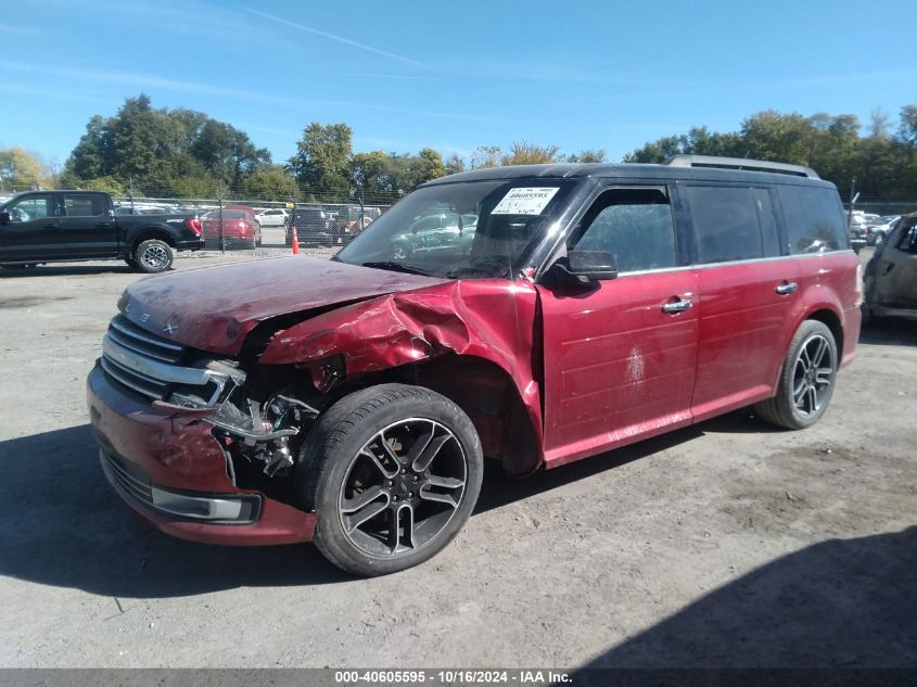 2013 Ford Flex Limited VIN: 2FMGK5D88DBD20530 Lot: 40605595