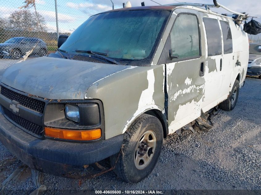 2006 Chevrolet Express Work Van VIN: 1GCFH15T861190824 Lot: 40605600