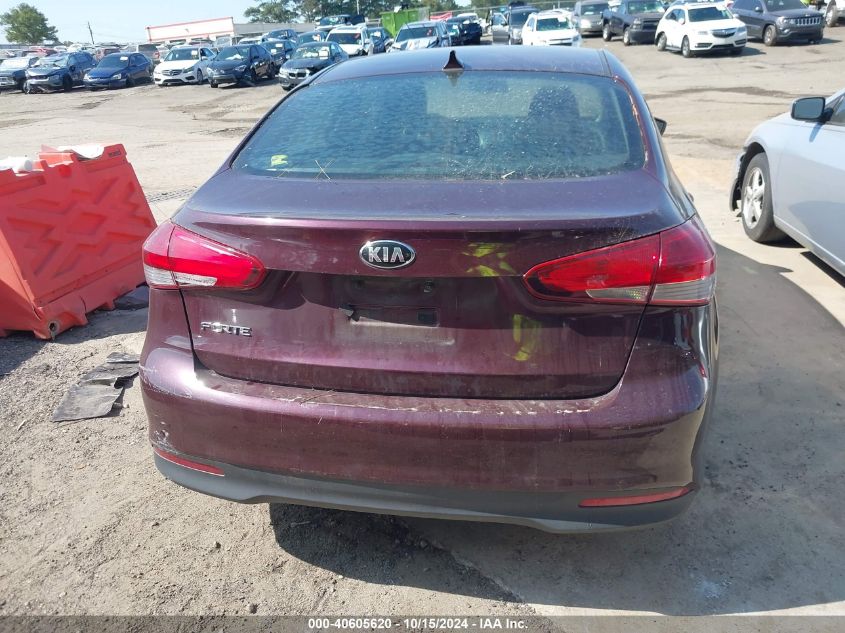 2017 Kia Forte Lx VIN: 3KPFK4A71HE010692 Lot: 40605620