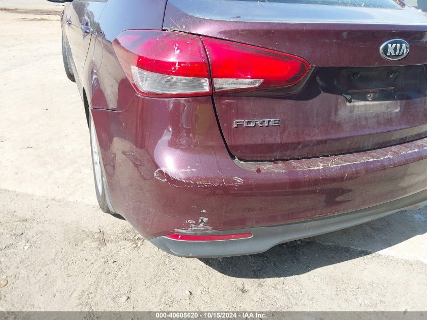 2017 Kia Forte Lx VIN: 3KPFK4A71HE010692 Lot: 40605620