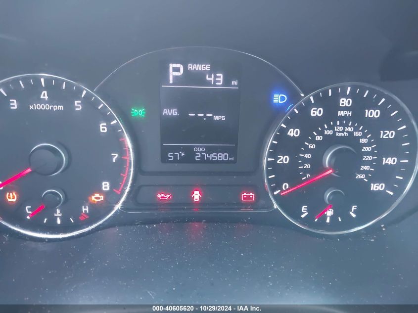 2017 Kia Forte Lx VIN: 3KPFK4A71HE010692 Lot: 40605620