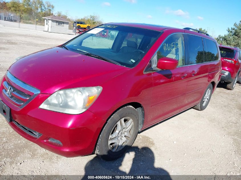 2006 Honda Odyssey Ex-L VIN: 5FNRL38766B436105 Lot: 40605624