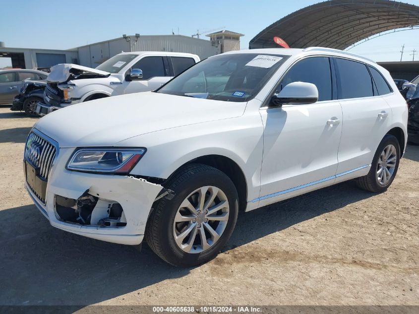 2016 Audi Q5 2.0T Premium VIN: WA1L2AFP9GA050797 Lot: 40605638