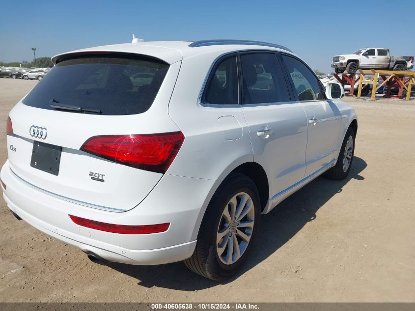 2016 Audi Q5 2.0T Premium VIN: WA1L2AFP9GA050797 Lot: 40605638