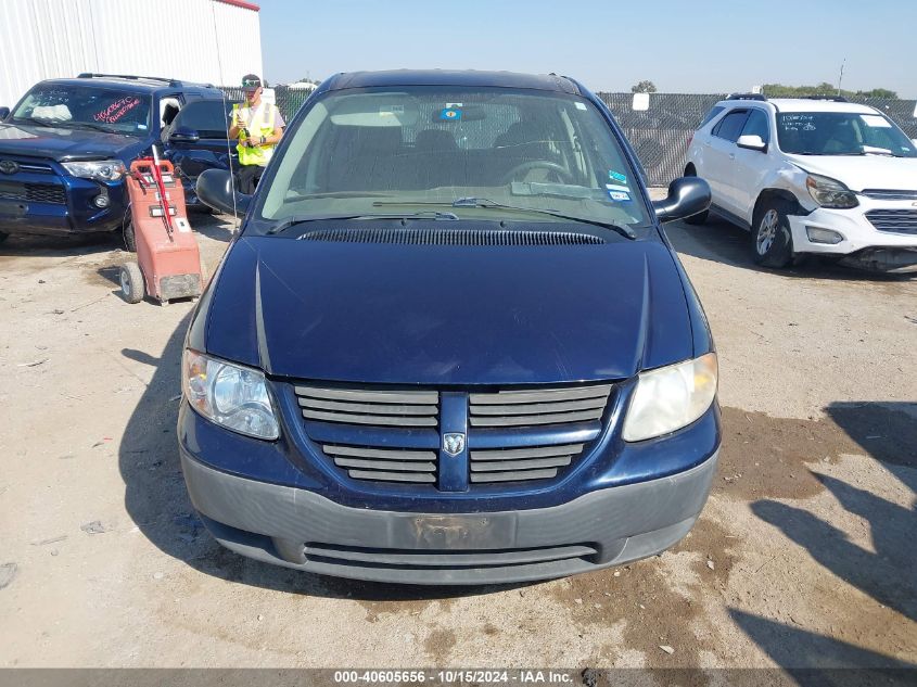 2006 Dodge Caravan Se VIN: 1D4GP25R66B732713 Lot: 40605656