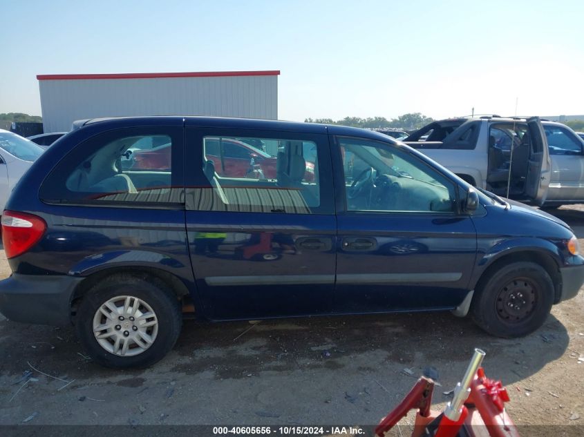 2006 Dodge Caravan Se VIN: 1D4GP25R66B732713 Lot: 40605656