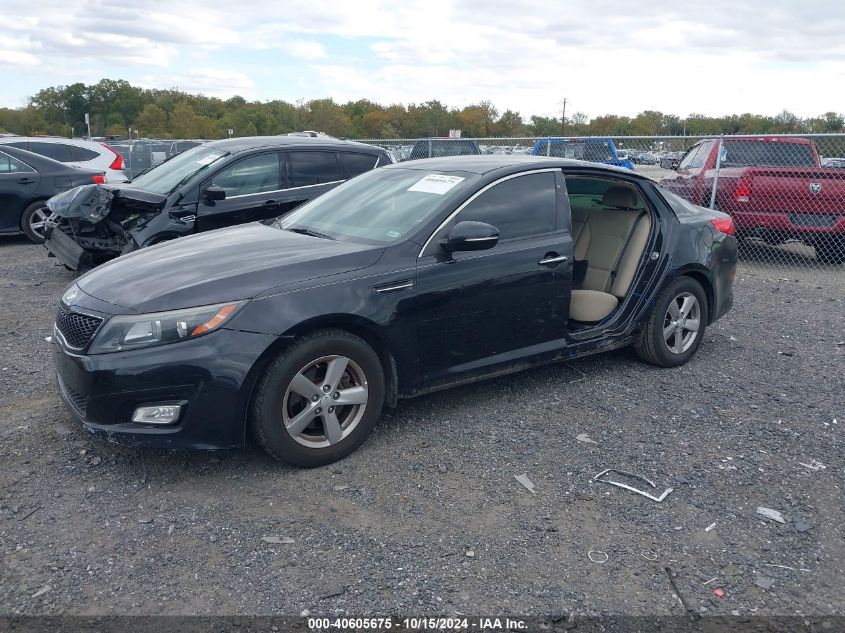 2015 Kia Optima Lx VIN: 5XXGM4A73FG387382 Lot: 40605675