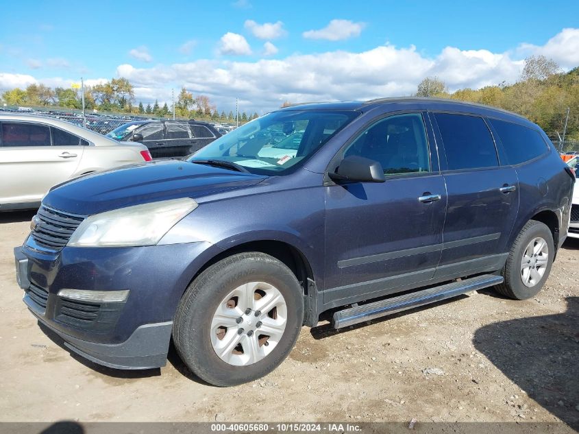 2014 Chevrolet Traverse Ls VIN: 1GNKRFKD0EJ108984 Lot: 40605680