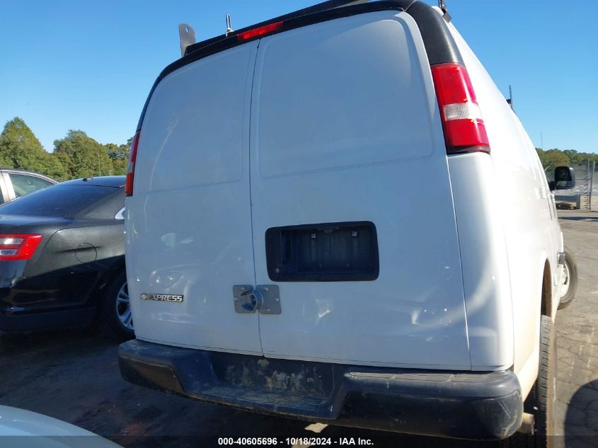 2017 Chevrolet Express 2500 Work Van VIN: 1GCWGAFF8H1182768 Lot: 40605696