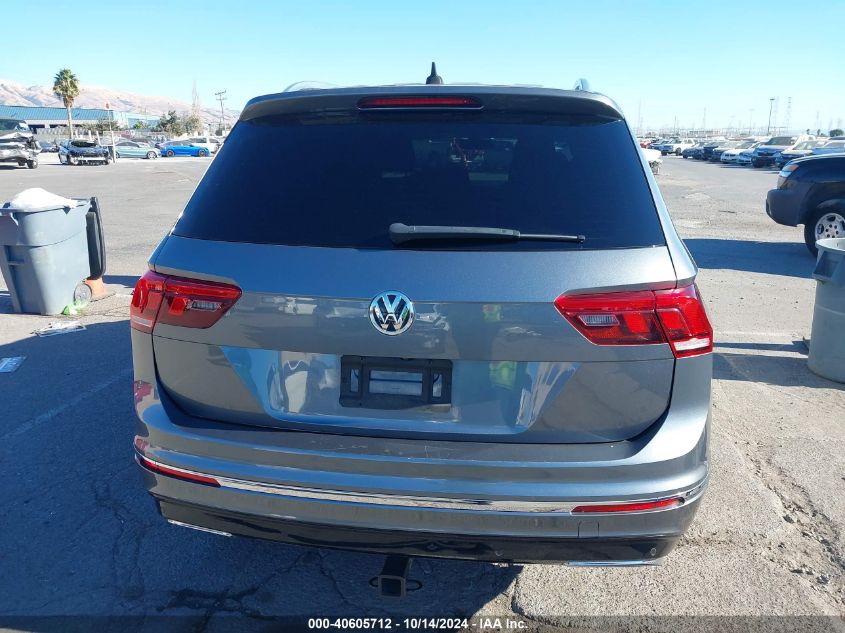 2018 Volkswagen Tiguan 2.0T Se/2.0T Sel VIN: 3VV2B7AX8JM204715 Lot: 40605712