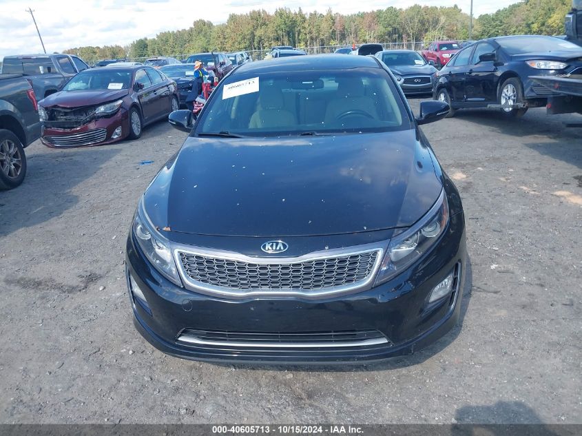 2015 Kia Optima Hybrid VIN: KNAGM4ADXF5078113 Lot: 40605713