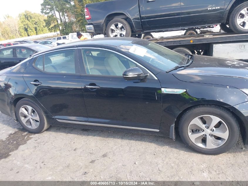 2015 Kia Optima Hybrid VIN: KNAGM4ADXF5078113 Lot: 40605713