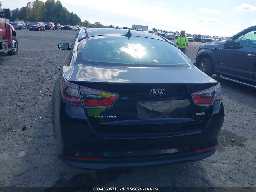 2015 Kia Optima Hybrid VIN: KNAGM4ADXF5078113 Lot: 40605713