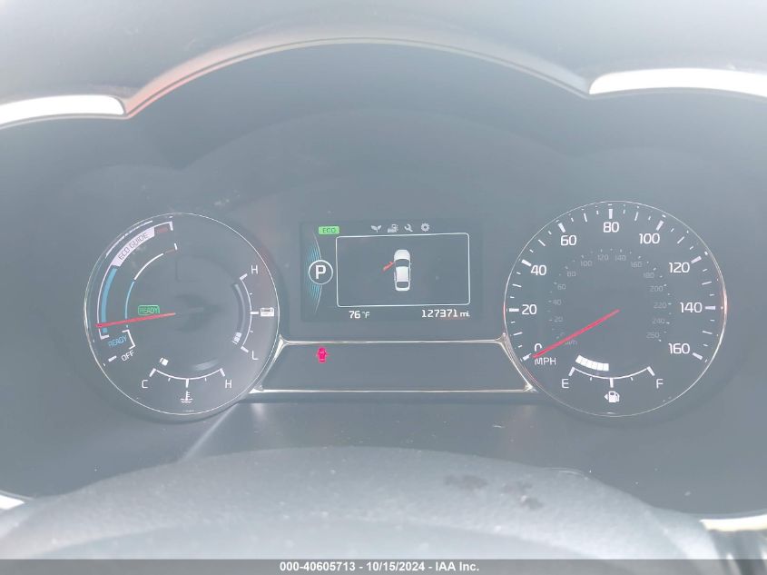 2015 Kia Optima Hybrid VIN: KNAGM4ADXF5078113 Lot: 40605713