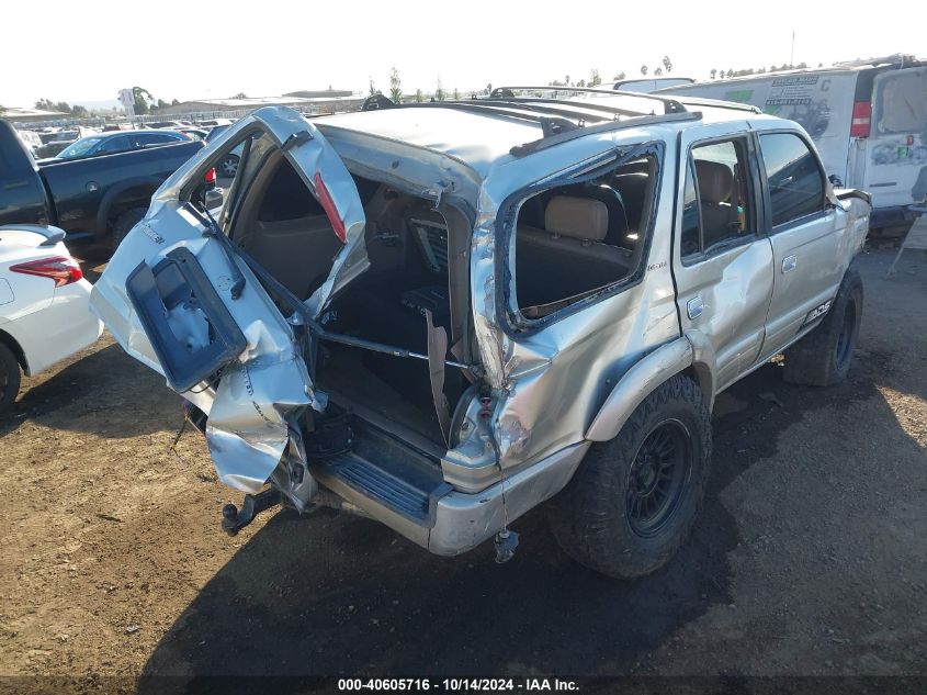 2000 Toyota 4Runner Limited V6 VIN: JT3HN87R7Y0302151 Lot: 40605716