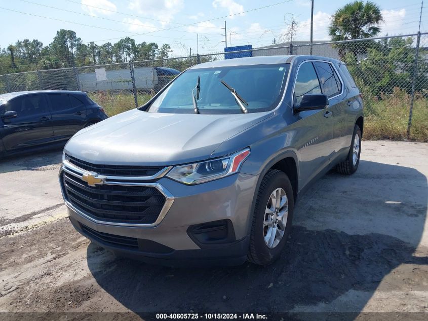 2018 Chevrolet Traverse Ls VIN: 1GNERFKW9JJ142074 Lot: 40605725