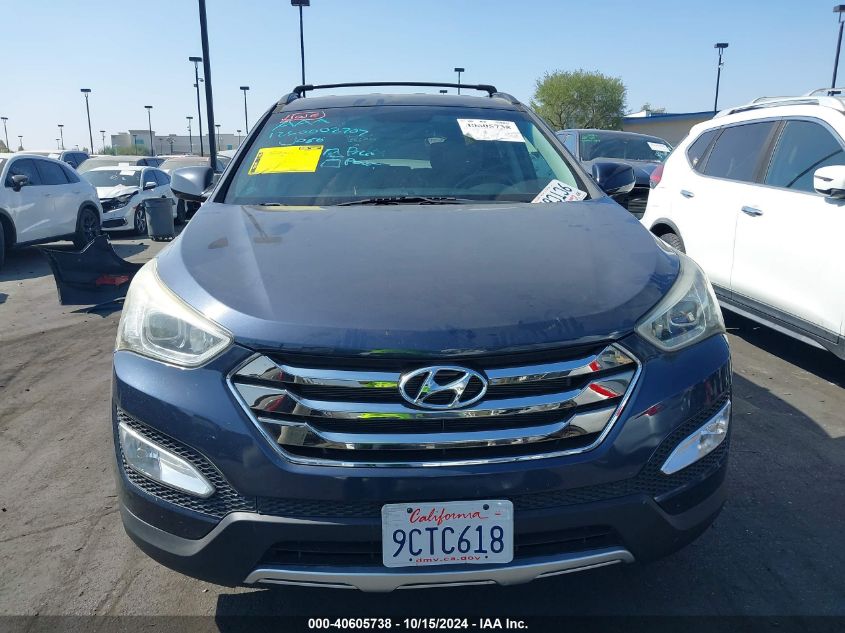 2013 Hyundai Santa Fe Sport VIN: 5XYZU3LB9DG102715 Lot: 40605738