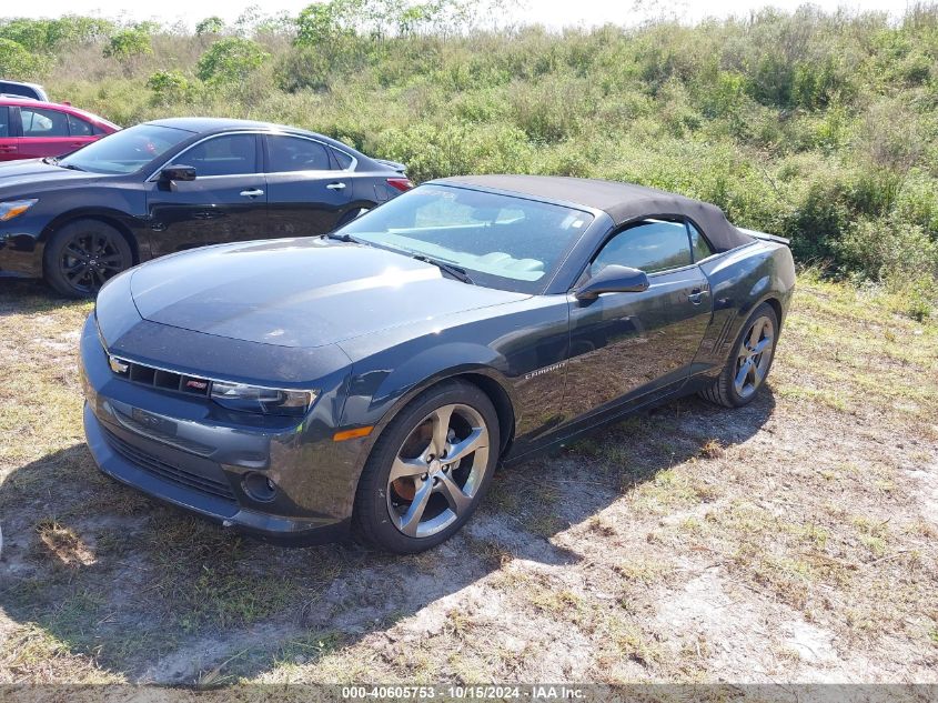 2014 Chevrolet Camaro 1Lt VIN: 2G1FB3D39E9196732 Lot: 40605753