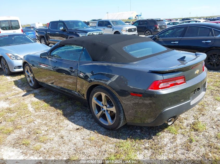 2014 Chevrolet Camaro 1Lt VIN: 2G1FB3D39E9196732 Lot: 40605753