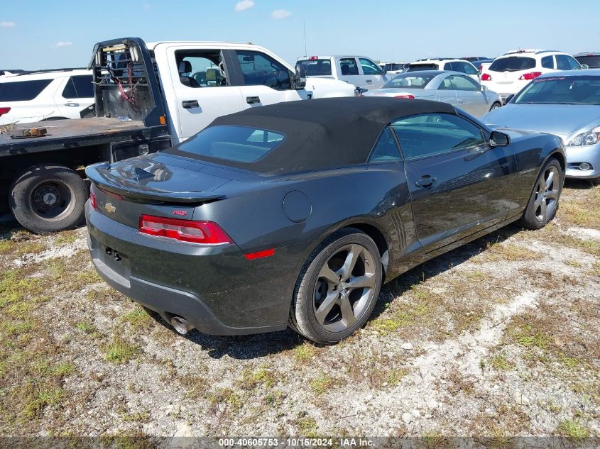 2014 Chevrolet Camaro 1Lt VIN: 2G1FB3D39E9196732 Lot: 40605753