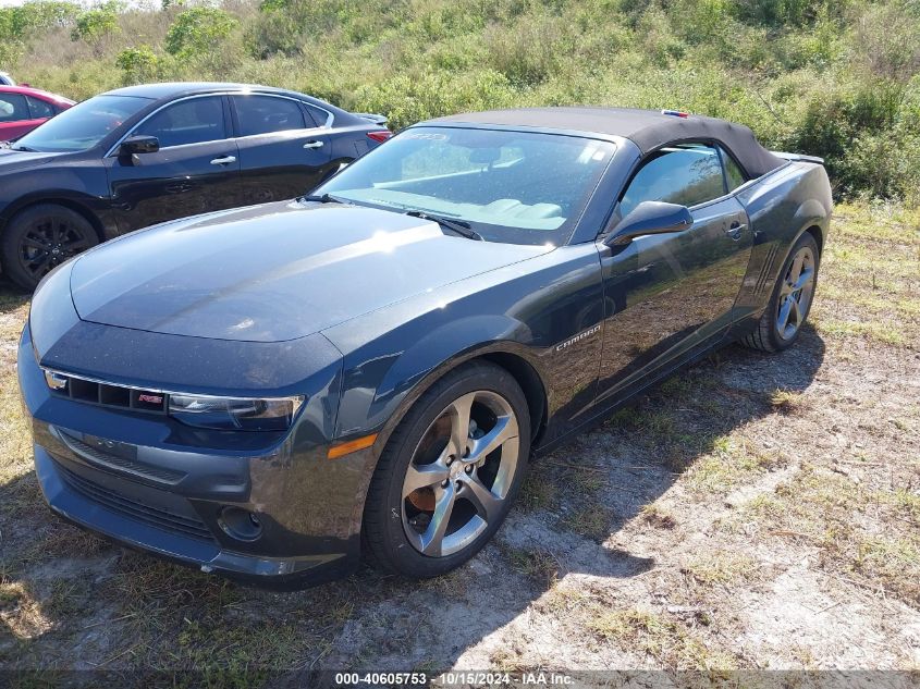 2014 Chevrolet Camaro 1Lt VIN: 2G1FB3D39E9196732 Lot: 40605753