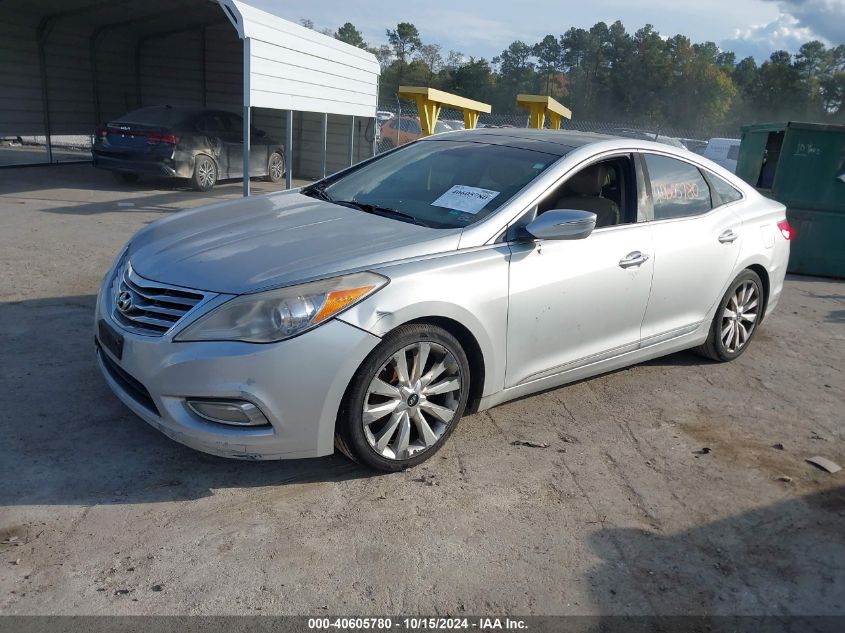 2012 Hyundai Azera VIN: KMHFH4JGXCA173752 Lot: 40605780