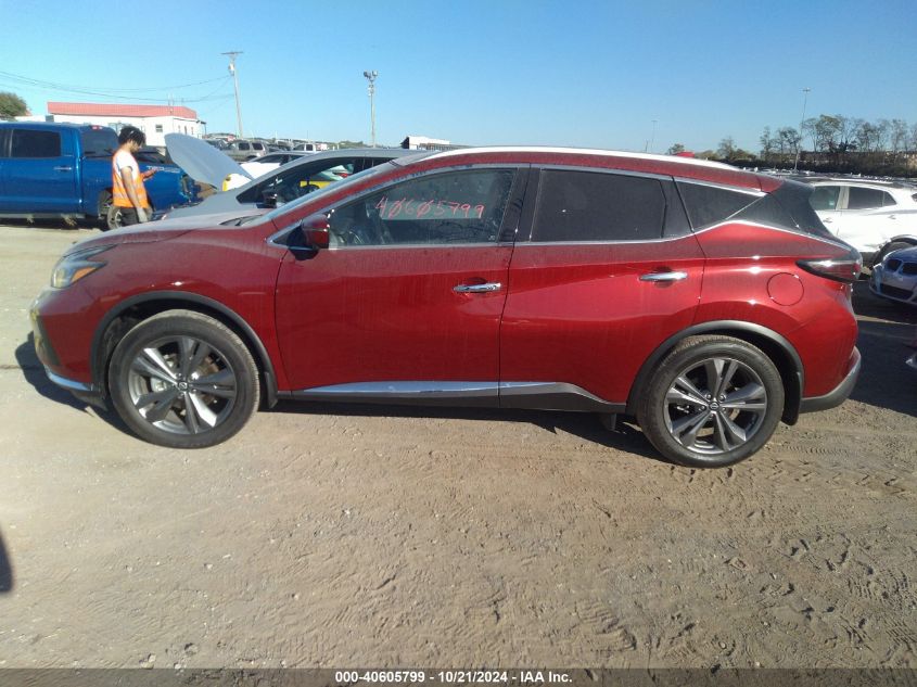 2023 Nissan Murano Platinum Fwd VIN: 5N1AZ2DJ6PC125971 Lot: 40605799