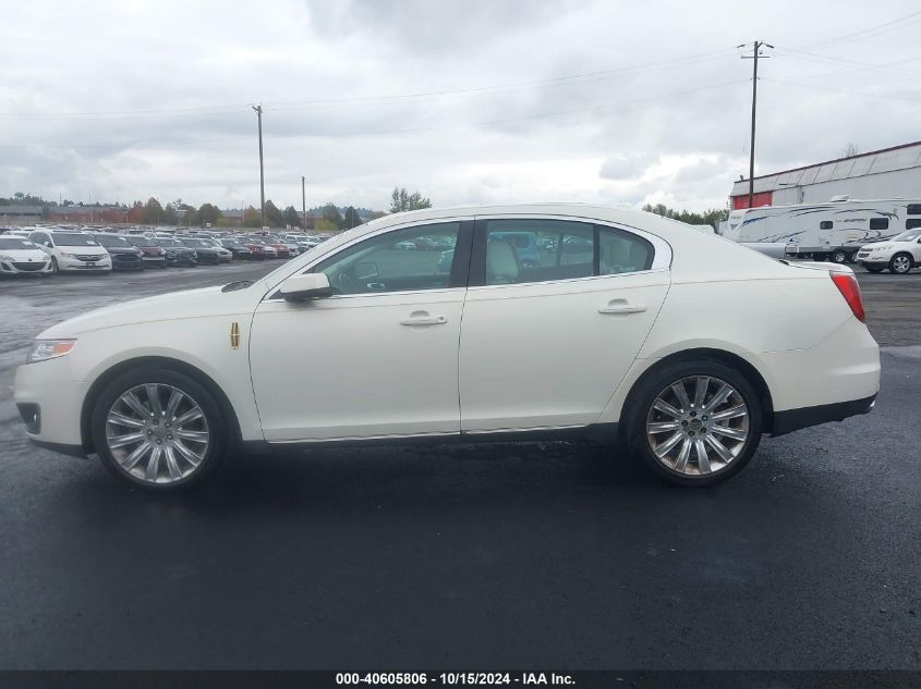 2009 Lincoln Mks VIN: 1LNHM93R39G627037 Lot: 40605806