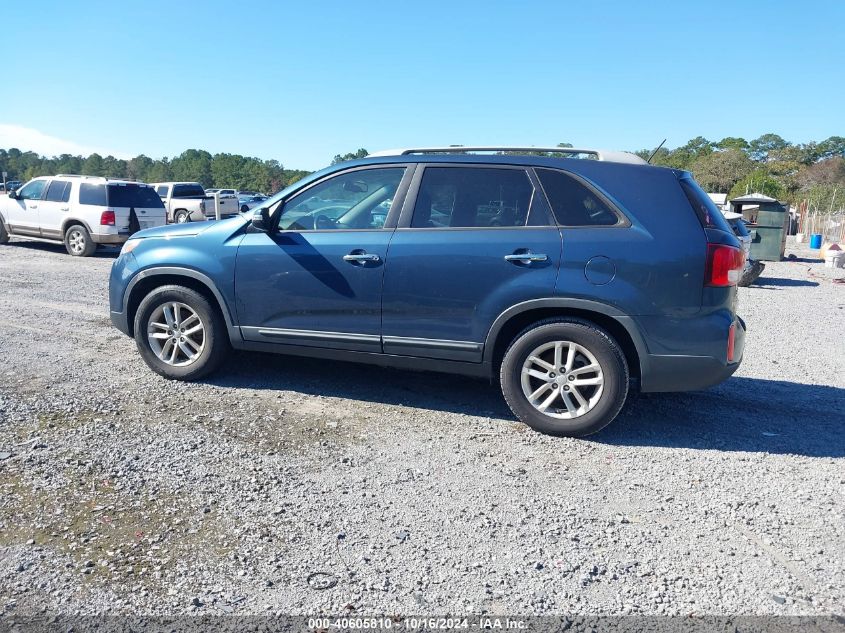 2015 Kia Sorento Lx VIN: 5XYKT3A63FG607453 Lot: 40605810