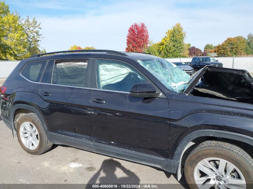 2021 Volkswagen Atlas 2.0T S VIN: 1V2GP2CAXMC512829 Lot: 40605816