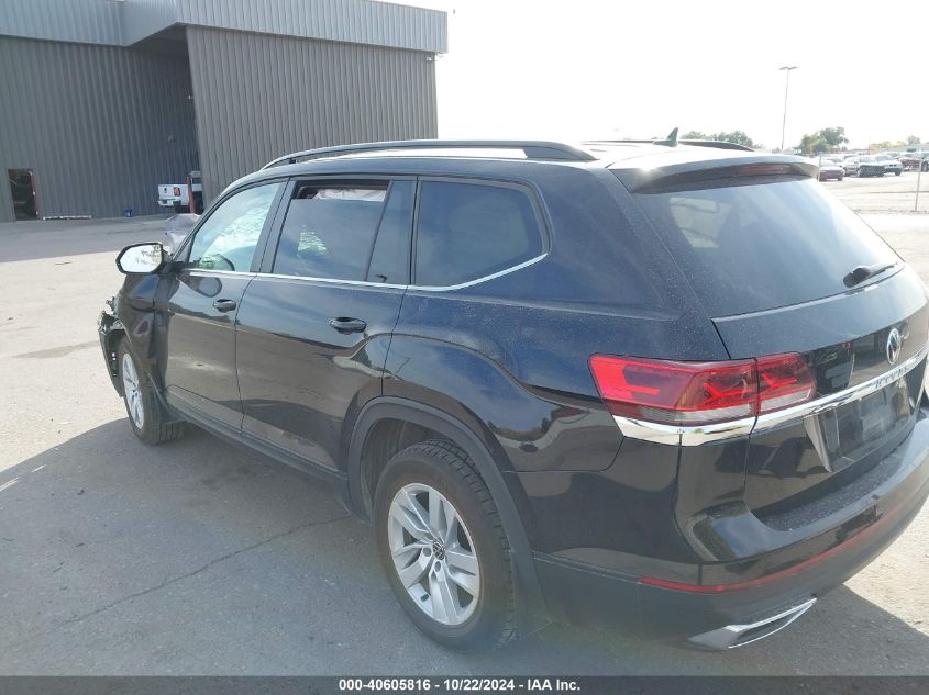 2021 Volkswagen Atlas 2.0T S VIN: 1V2GP2CAXMC512829 Lot: 40605816