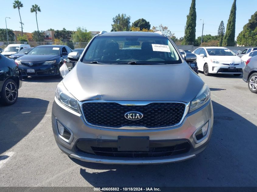 2017 Kia Sorento 2.0T Ex VIN: 5XYPHDA1XHG296768 Lot: 40605882