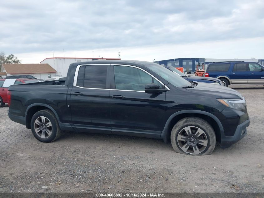 2017 Honda Ridgeline Rtl VIN: 5FPYK3F56HB031646 Lot: 40605892